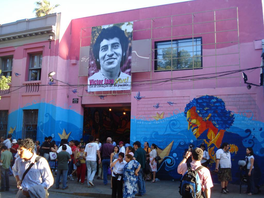 Hostal Barrio Brasil Santiago Luaran gambar